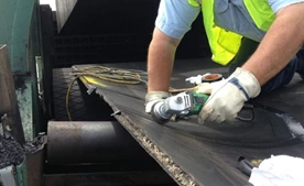 Como emendar correia transportadora de borracha