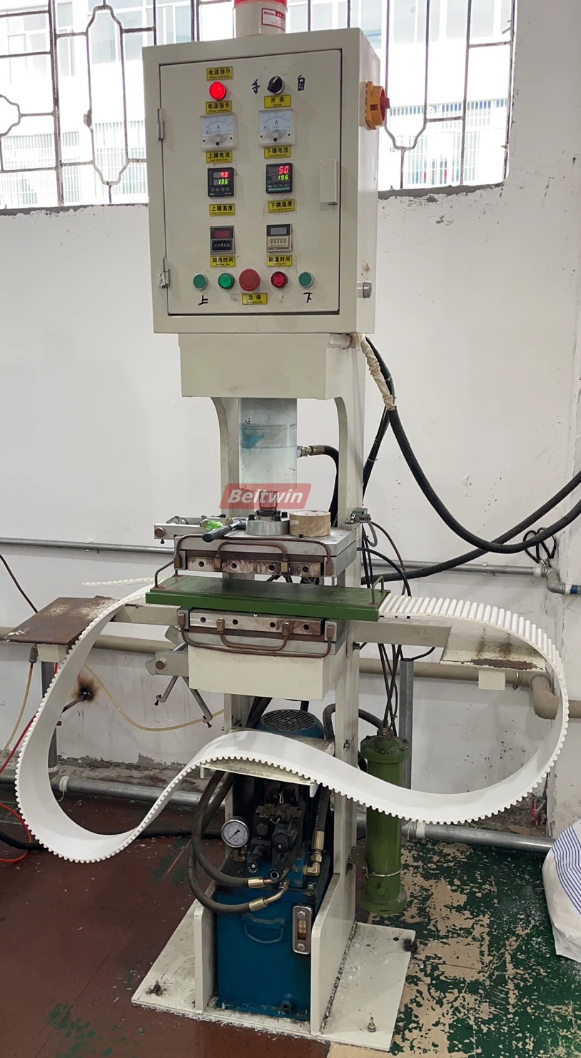 Máquina de junção de correia dentada