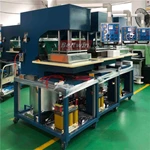 Máquina de soldar correia de alta frequência QA-1000 para guia em V/presilha/parede lateral de correia