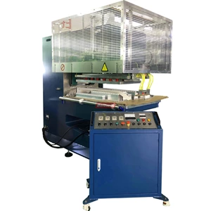 Máquina de soldadura de alta frequência QA-2000 para presilha de correia em PVC PU, guia em V, parede lateral