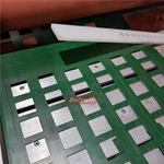 Máquina de perfuração de furos ovais quadrados redondos com cinto de PU de PVC de 2000 mm de largura