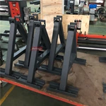 Um tipo de suporte para rolo de correia transportadora de PVC PU