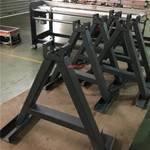 Um tipo de suporte para rolo de correia transportadora de PVC PU