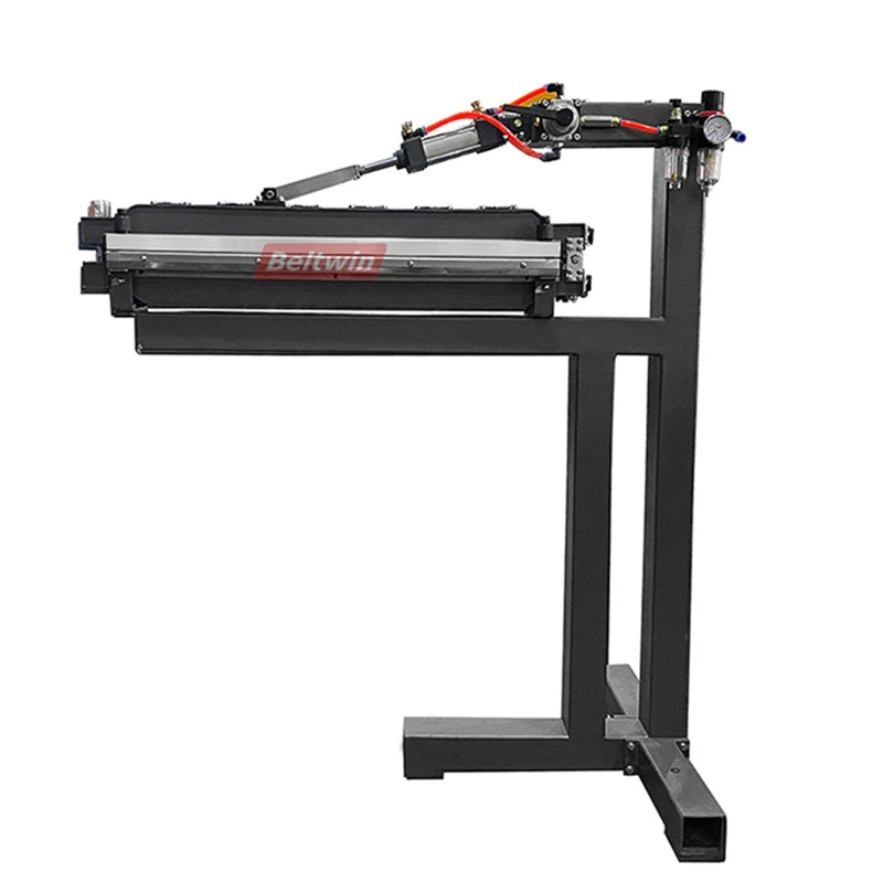 Prensa de emenda de esteira compacta com resfriamento a ar 600x50mm