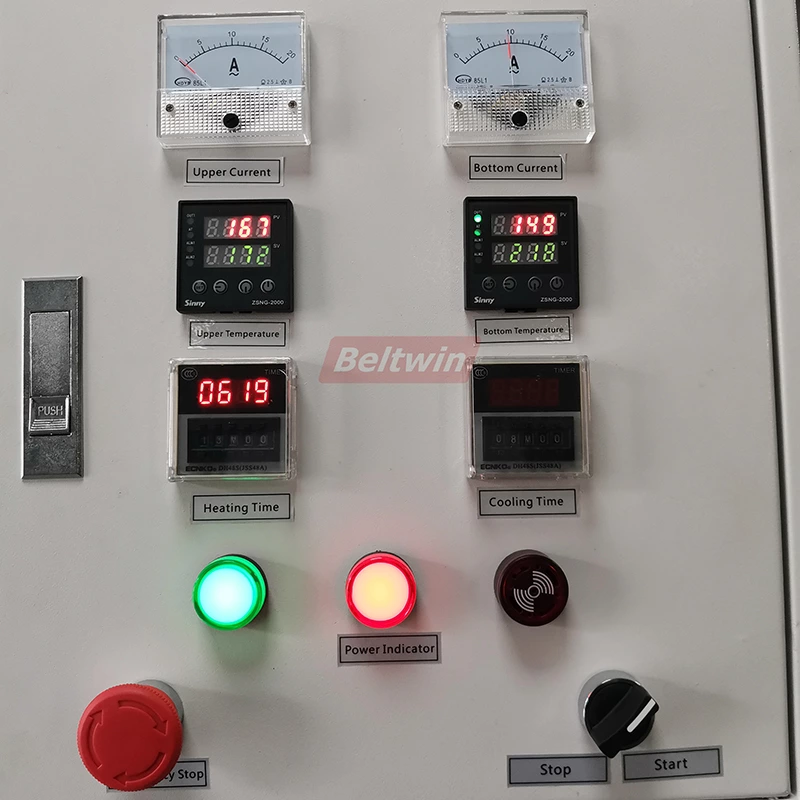 Máquina de junção de correia dentada