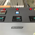 Talhadeira de correia transportadora com enrolador & rebobinador (versão melhorada)