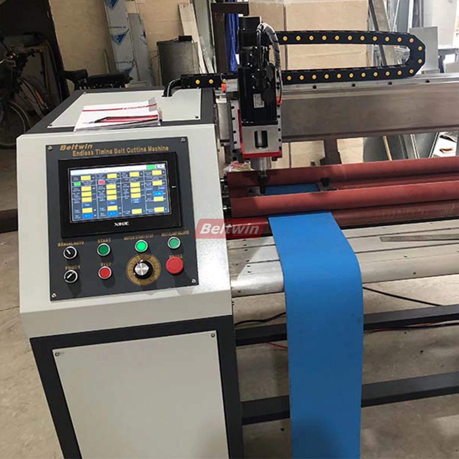 Perfuração de Furos de Máquina de Perfuração de Correia Transportadora de Borracha EP