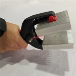 Prensa de braçadeira de aquecimento para correia tangencial de emenda de metal, correia de máquina, correia de transporte e processo