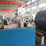 Cortador de correia resistente para correia transportadora de borracha, máquina de corte