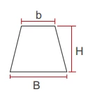 Grampo de PVC/PU/Parede Lateral/Guia