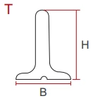 Grampo de PVC/PU/Parede Lateral/Guia