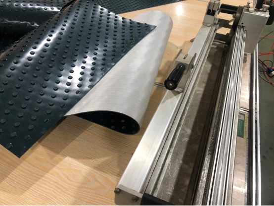 Como emendar a correia transportadora de pvc com pino redondo