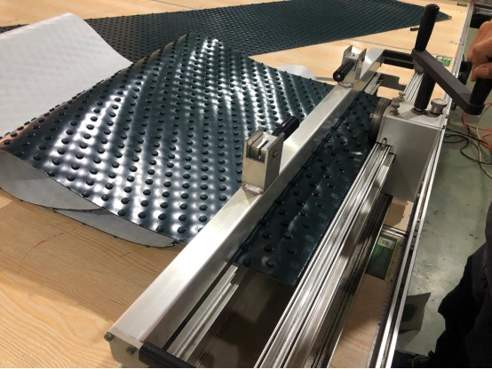 Como emendar a correia transportadora de pvc com pino redondo