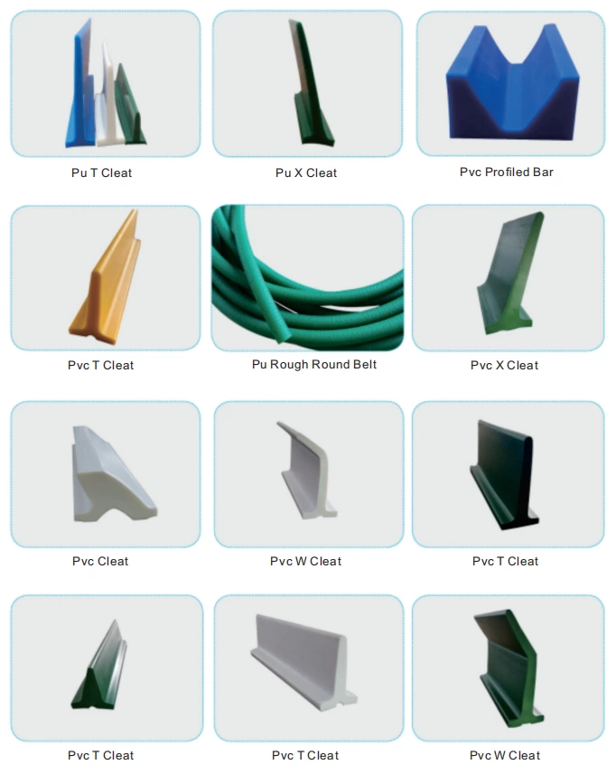 Grampo de PVC/PU/Parede Lateral/Guia