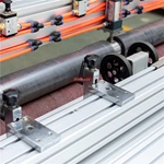 Cortadora de correia transportadora de PVC PU CA2000-3000, máquina de corte