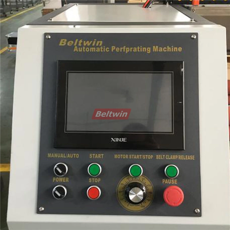 Máquina de perfuração de furos de máquina de perfuração de esteira transportadora de borracha PU PVC TD-1000