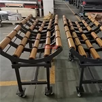 Rack com Rolos para Rolos de PVC PU Material da Correia Transportadora