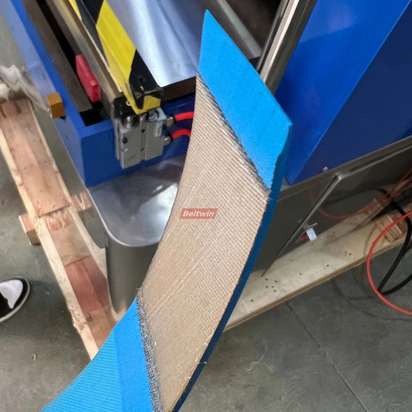 Transportador automático e correia de acionamento/máquina de descasque de fita 600mm