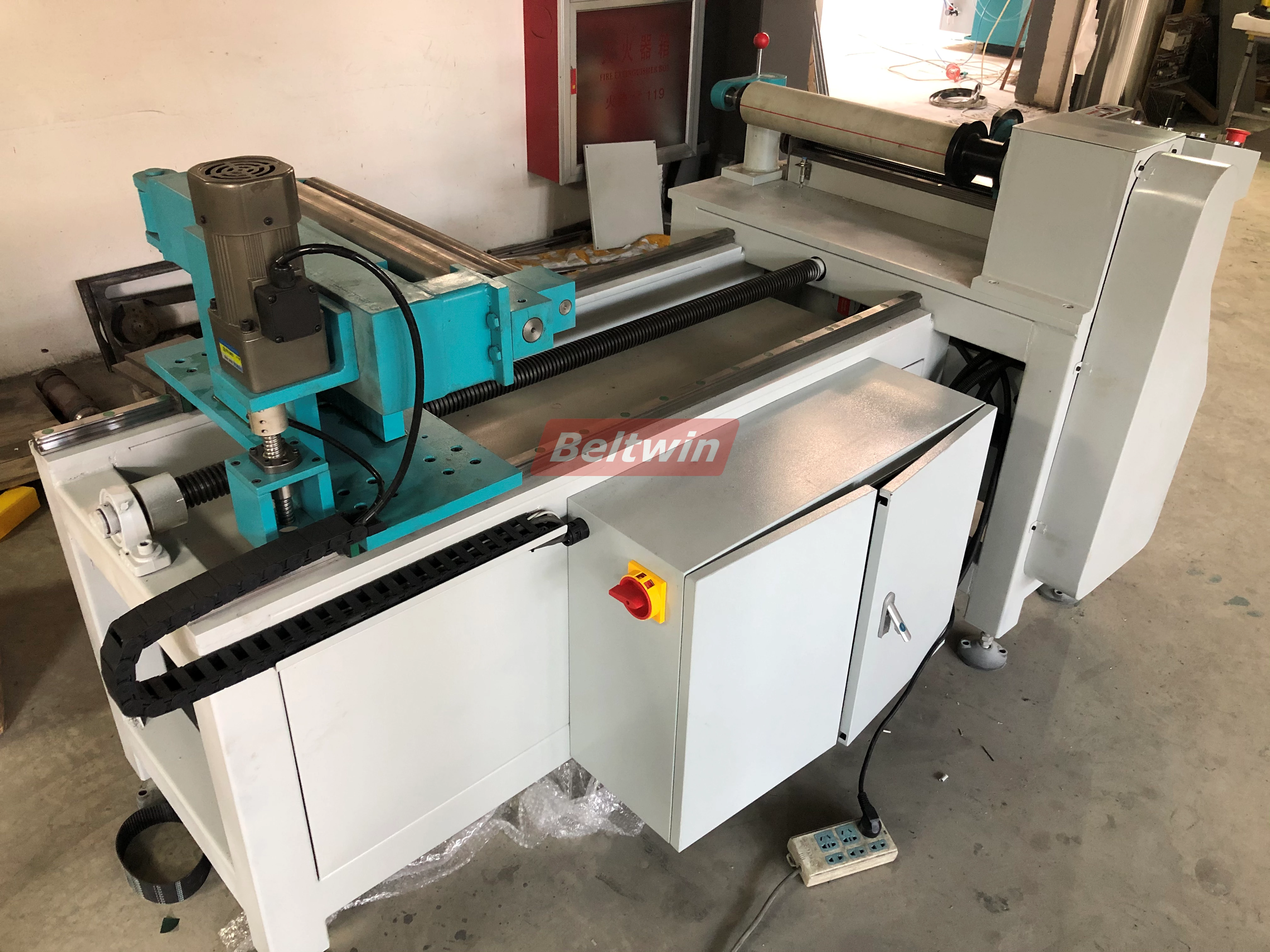 Máquina de corte de correia dentada/cortador de correia sem fim (totalmente automático)