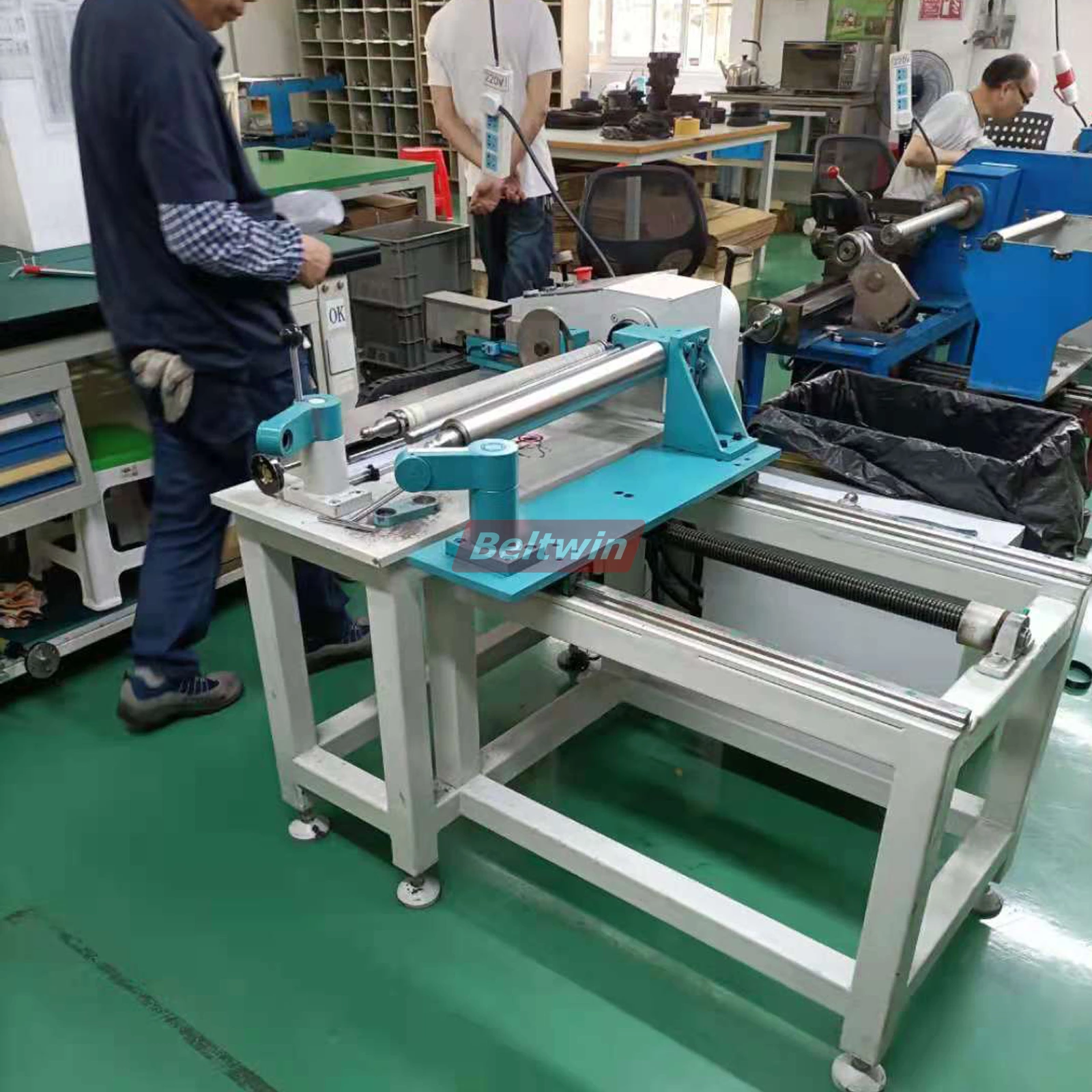 Máquina de corte de correia dentada/cortador de correia sem fim (totalmente automático)