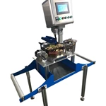 Máquina de entalhe de guias em V de PVC/PU