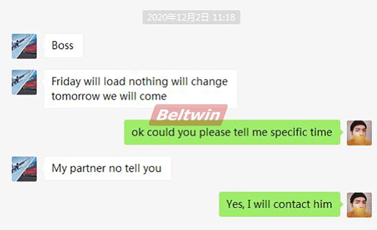 Solução total de oficina de correia transportadora para cliente da Argélia