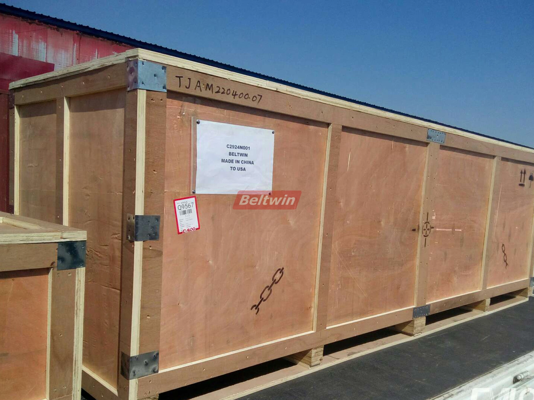 Diário de entrega (Vulcanizer DSLQ-S 3786 EB Beams para os EUA) 2022.04.08