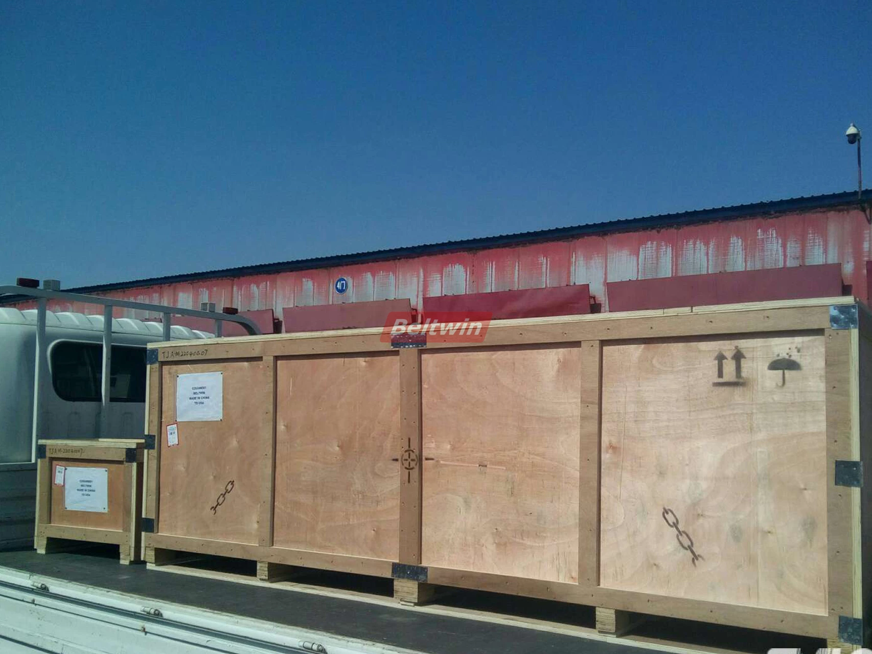 Diário de entrega (Vulcanizer DSLQ-S 3786 EB Beams para os EUA) 2022.04.08