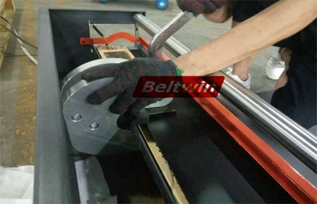UMA DAS EXPERIÊNCIAS DE TRABALHO DE EMENDA NO LOCAL DA BELTWIN
