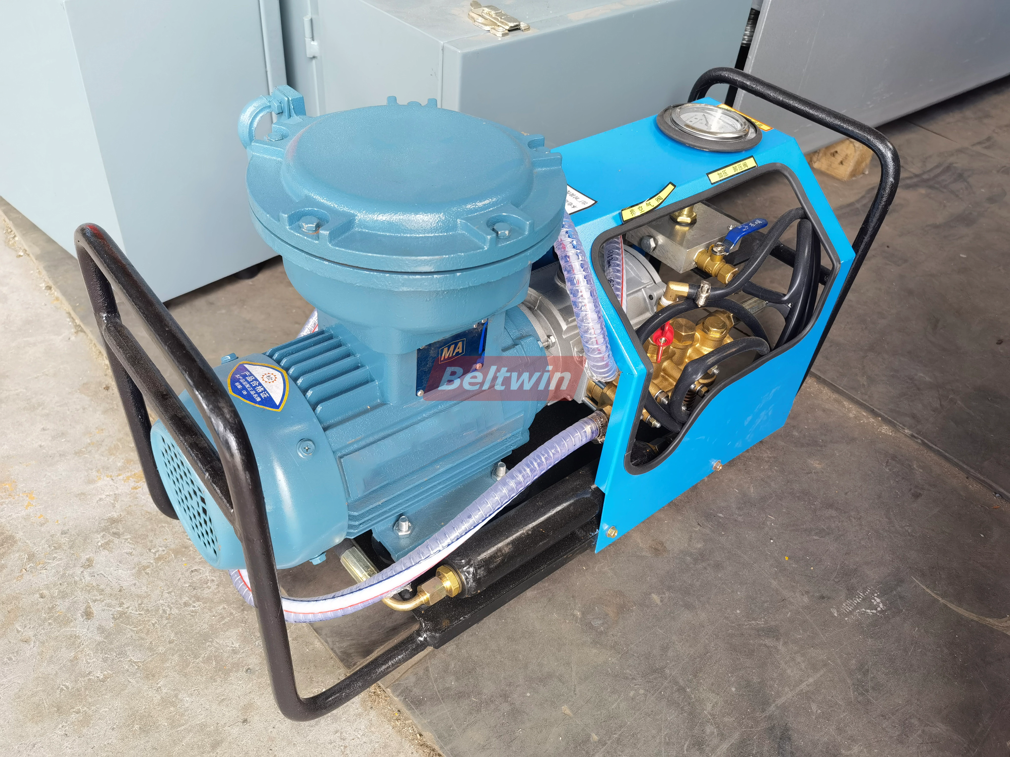 Vulcanizador de correia de borracha à prova de explosão para mina DSLQ