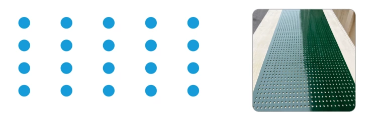 Máquina de perfuração de correias de PVC/PU TD1100-3200