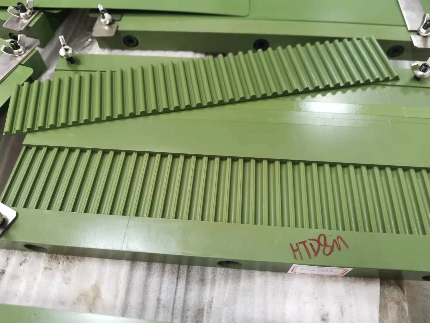 Máquina de junção de correia dentada com sistema de pressão hidráulica PC250T-500T