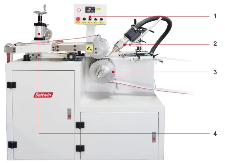 timing belt coating machine Máquina de revestimento de correia dentada em PU QC180C