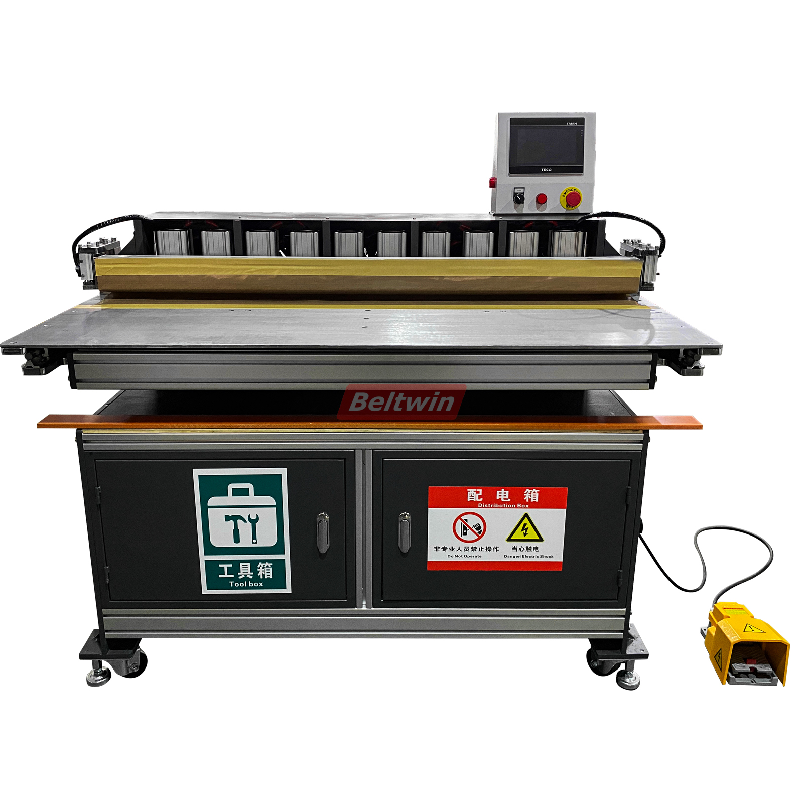 Máquina de soldadura para selagem de bordos de correia QD1200-1500
