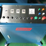 Máquina de soldadura de alta frequência QA-2000 para presilha de correia em PVC PU, guia em V, parede lateral