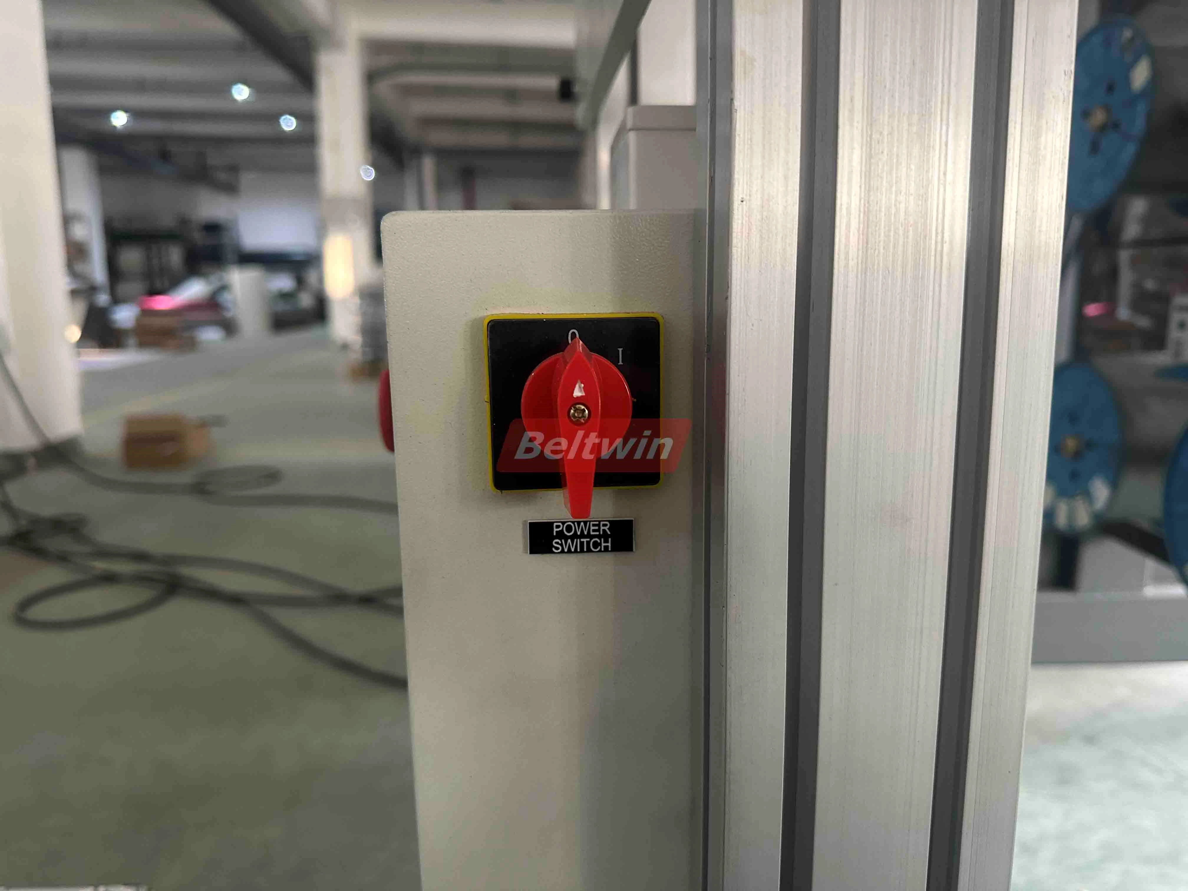 Máquina de impressão de correia dentada em PU