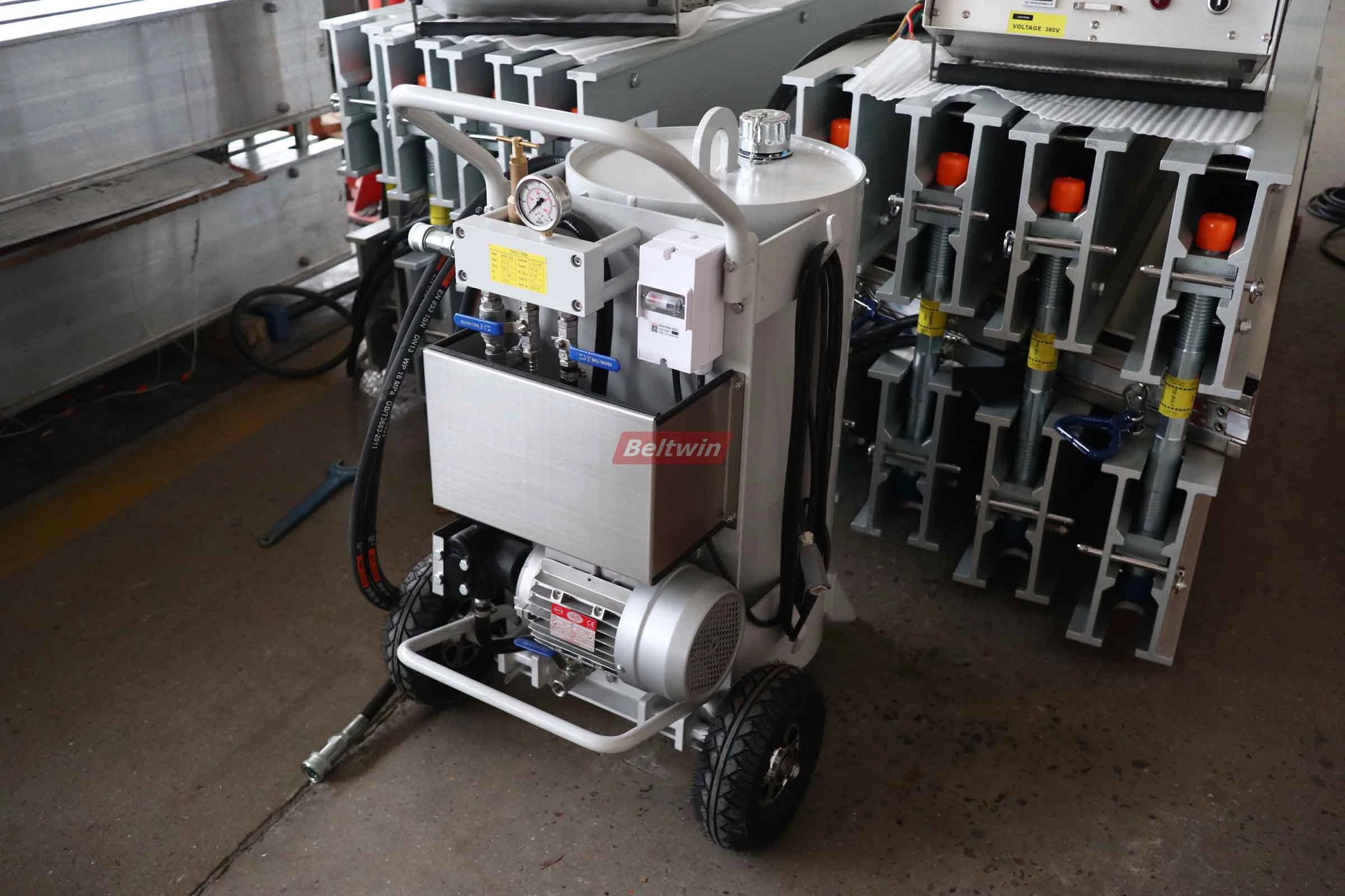 Vulcanizador DSLQ-S de Segunda Geração | Prensa de Vulcanização para Correia Transportadora de Borracha