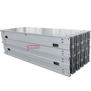 Peças de barra transversal de liga de alumínio para vulcanizador de correia transportadora de borracha