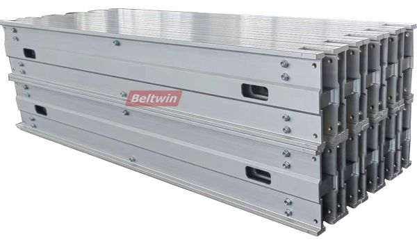 Peças de barra transversal de liga de alumínio para vulcanizador de correia transportadora de borracha