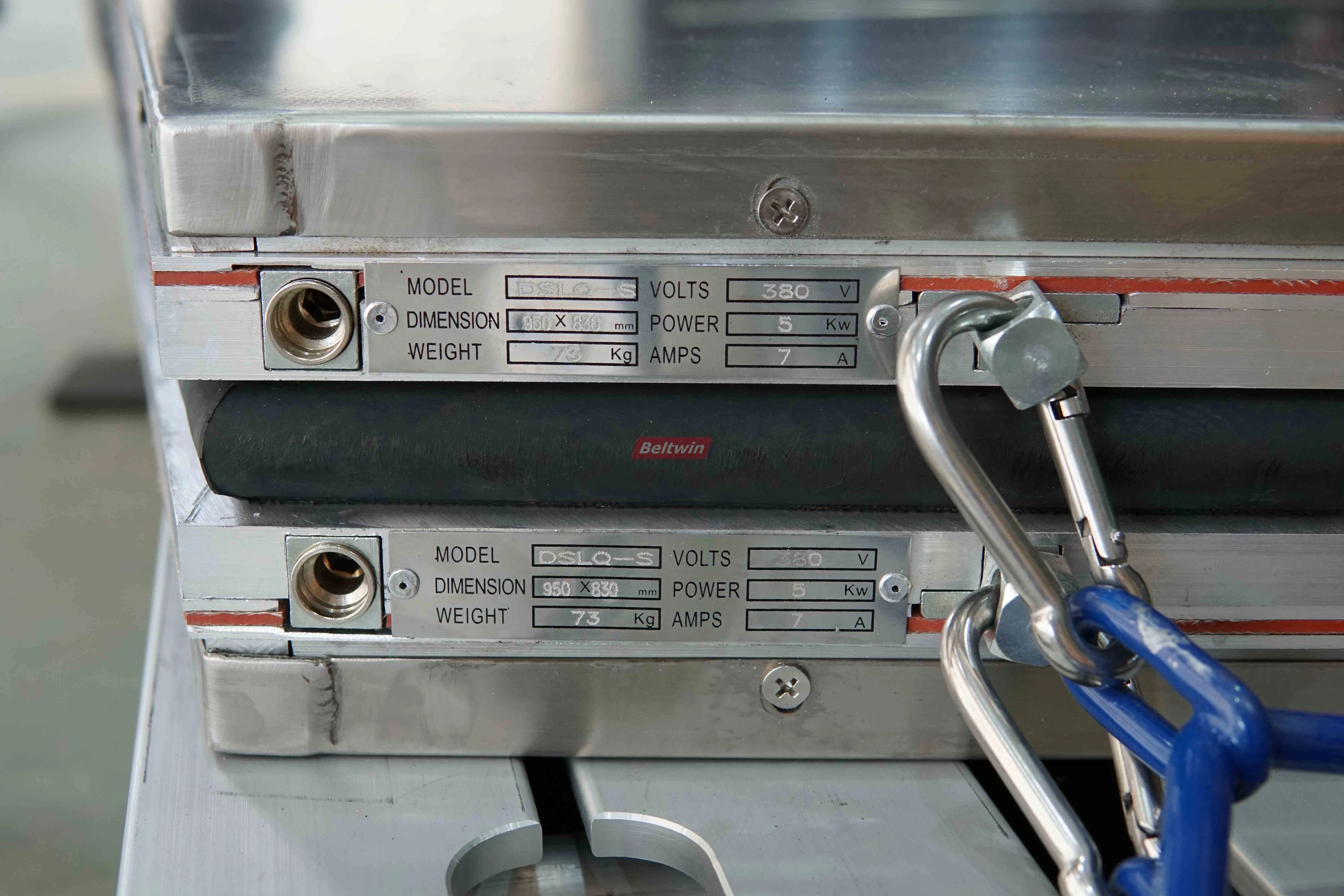 Peças de placa de aquecimento para correia transportadora de borracha