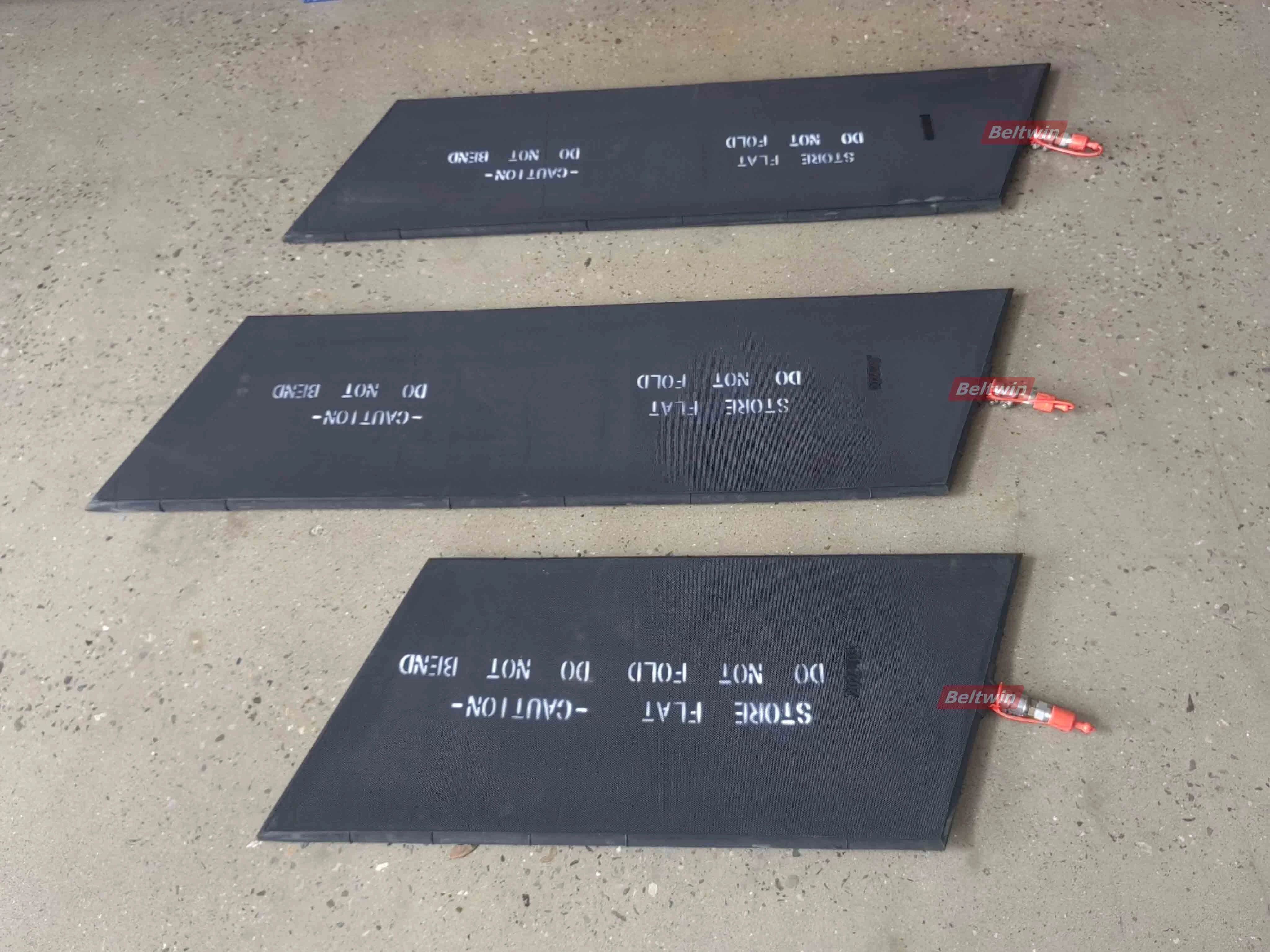 Peças de bolsa de pressão de borracha para vulcanizador de correia transportadora de borracha