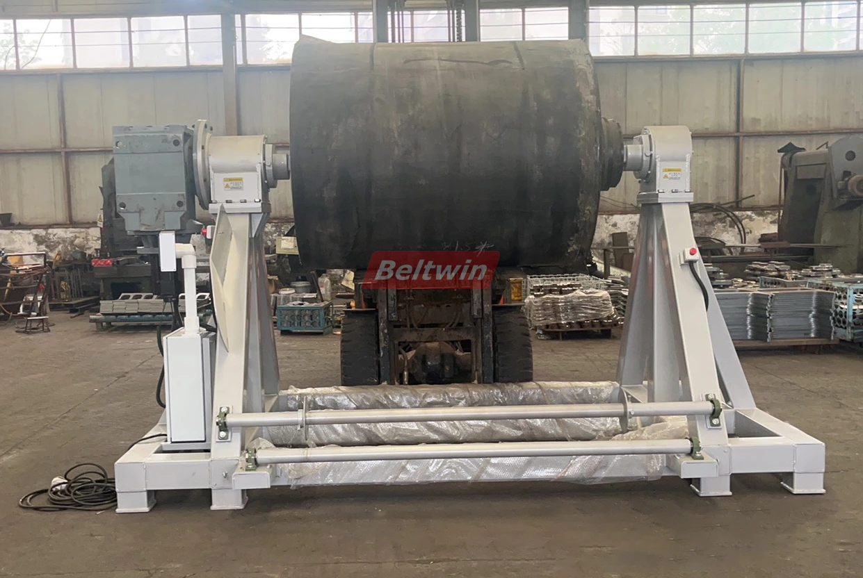Enrolador de correia de borracha para serviços pesados Beltwin - Revolucionando as soluções de enrolamento de correias industriais