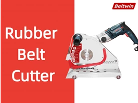 Beltwin borracha cinta transportadora portátil design cortador