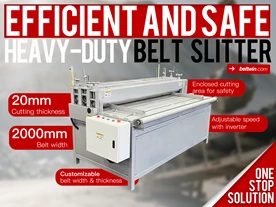 Beltwin Slitter de cinto de serviço pesado 2000mm largura do cinto