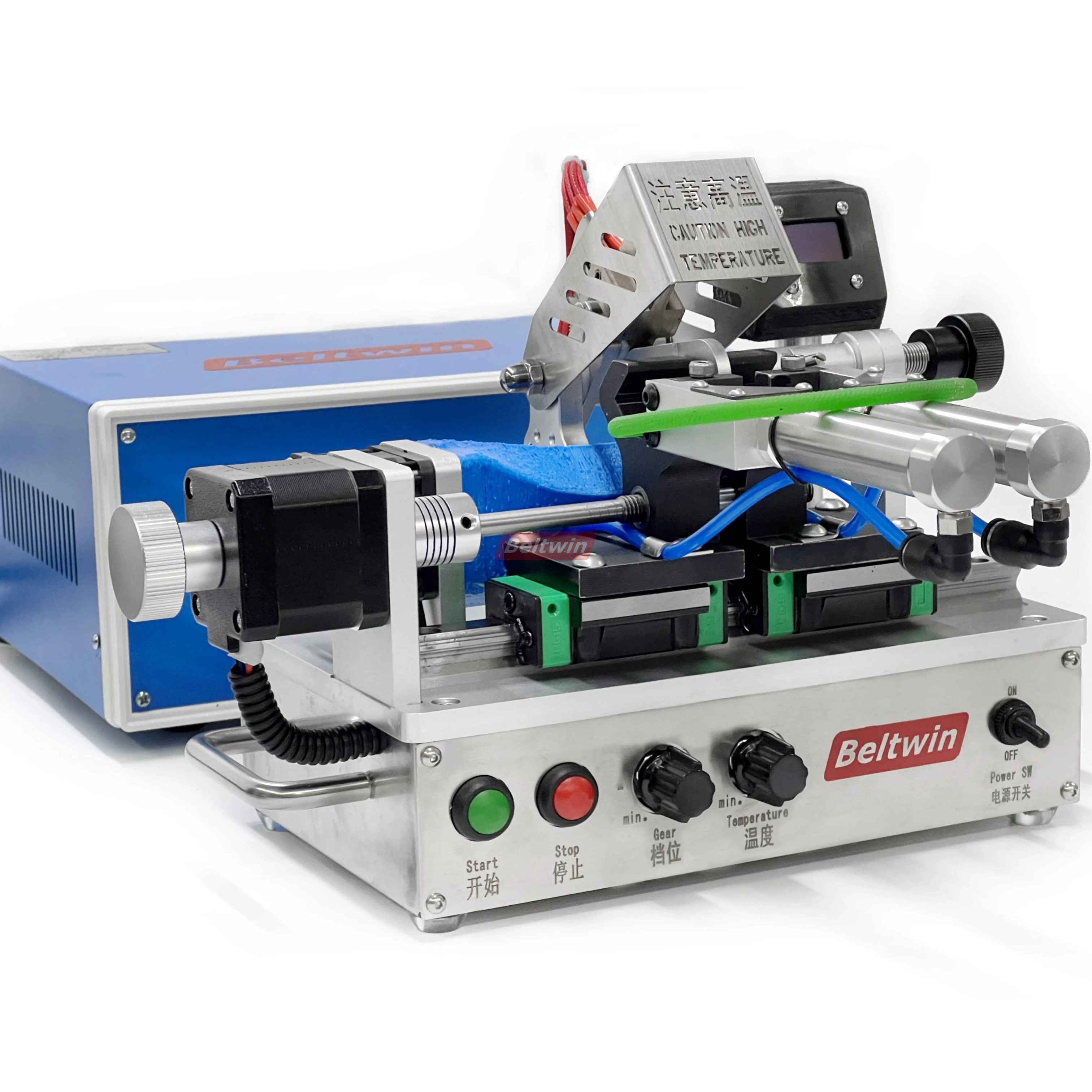 Kit de emenda de correia em V redonda de poliuretano semiautomático